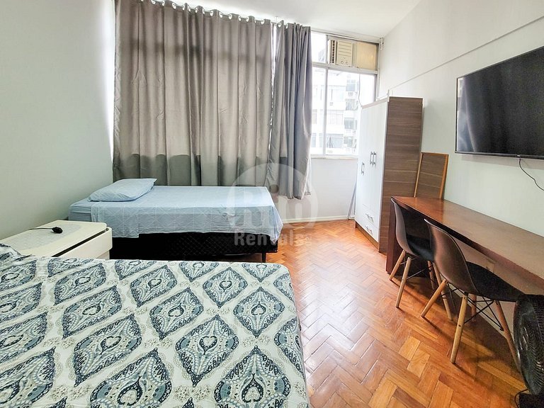 1 Quarto Aconchegante em Copacabana