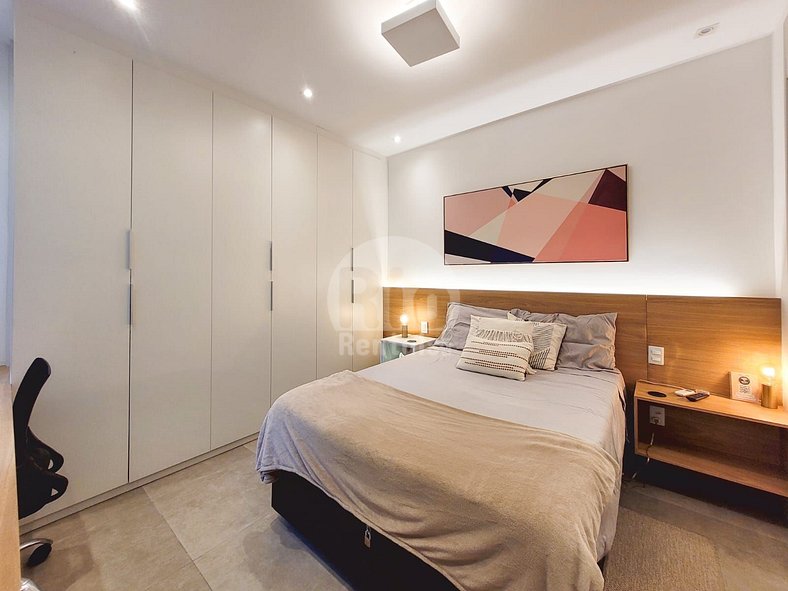 Elegante apartamento de 1 dormitorio en Copacabana