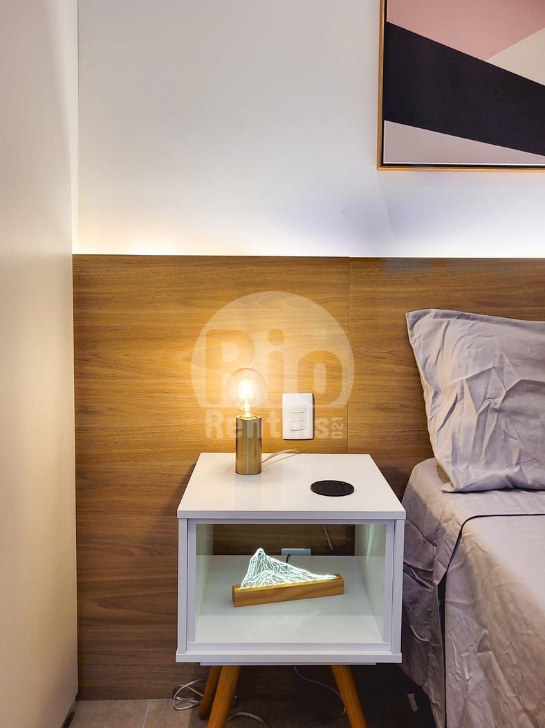 Elegante apartamento de 1 dormitorio en Copacabana