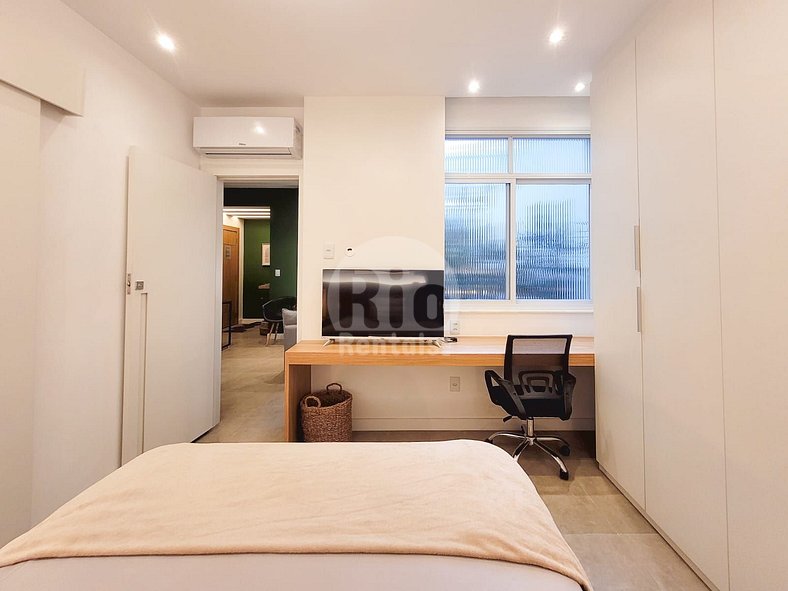 Elegante apartamento de 1 dormitorio en Copacabana