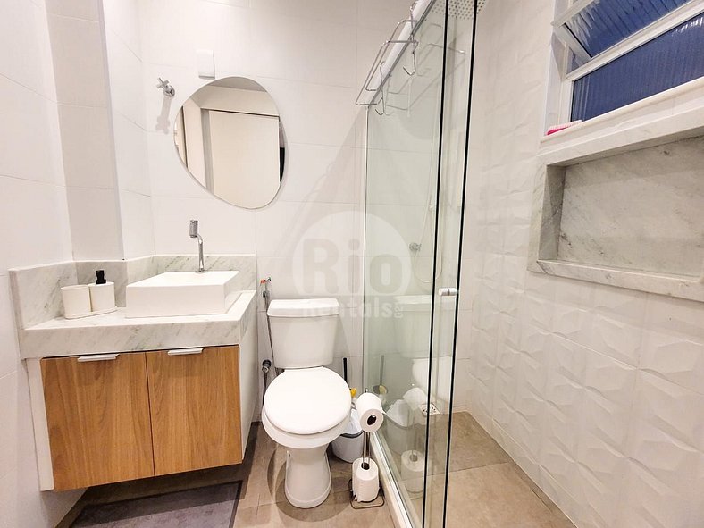 Elegante apartamento de 1 dormitorio en Copacabana