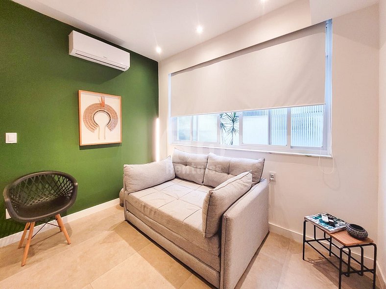 Elegante apartamento de 1 dormitorio en Copacabana