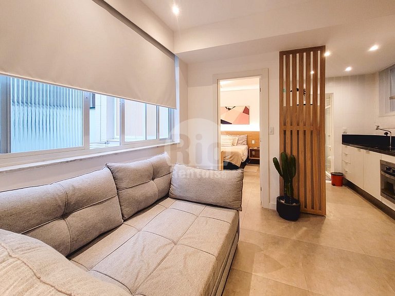 Elegante apartamento de 1 dormitorio en Copacabana