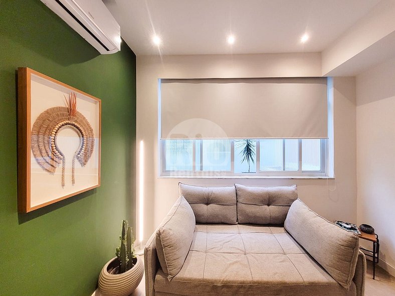 Elegante apartamento de 1 dormitorio en Copacabana