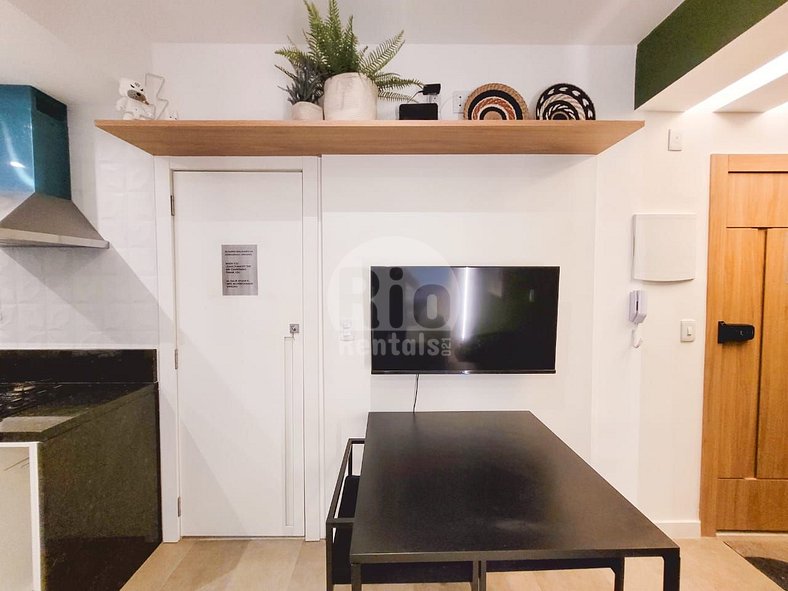 Elegante apartamento de 1 dormitorio en Copacabana