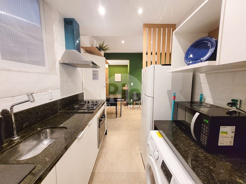 Elegante apartamento de 1 dormitorio en Copacabana