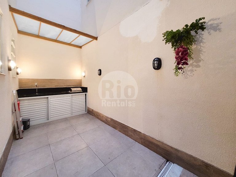 Elegante apartamento de 1 dormitorio en Copacabana