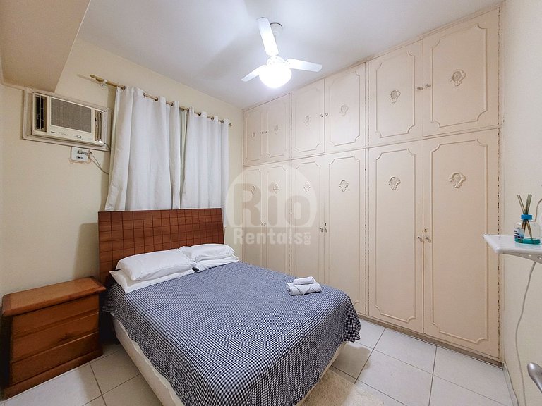 Encantador Apartamento Cuarto y Sala en COPACABANA