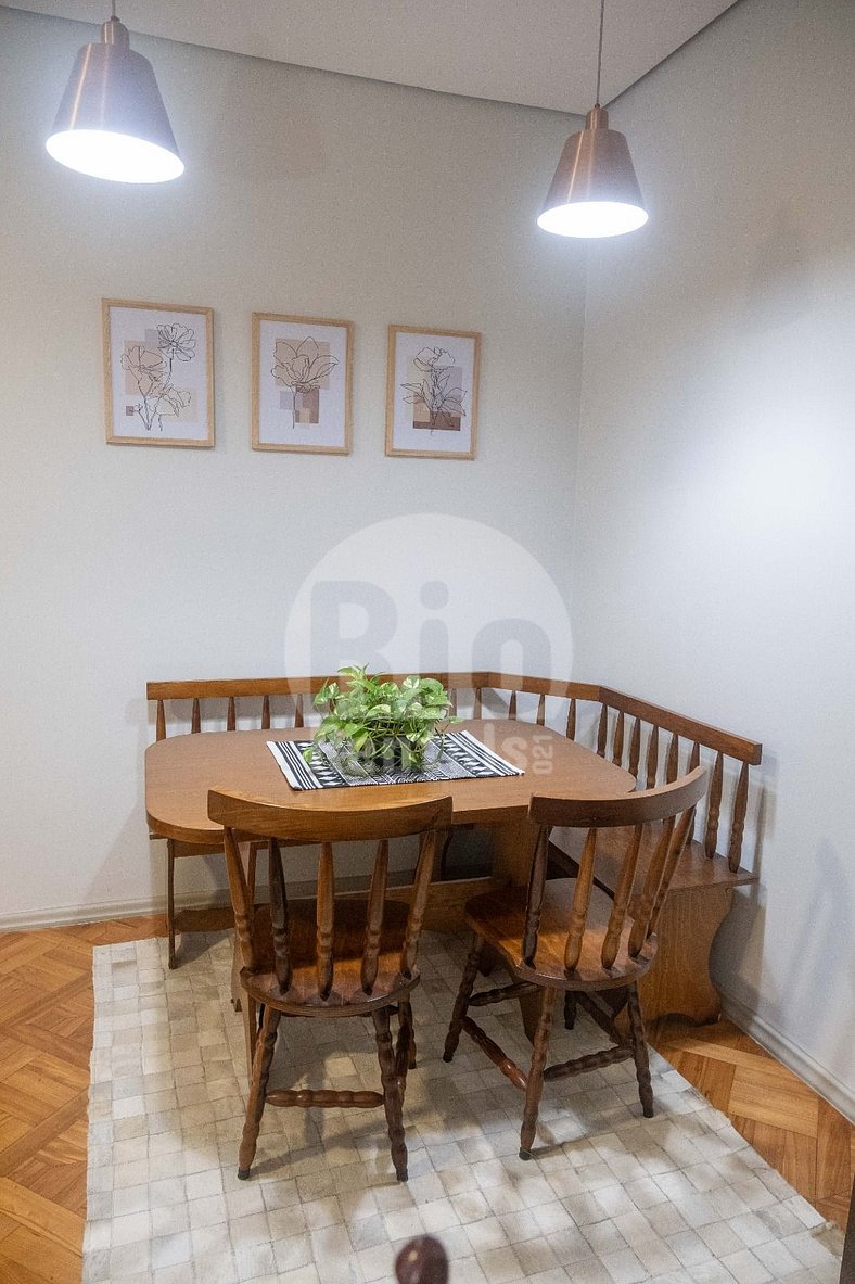 Lindo apartamento de 2 quartos