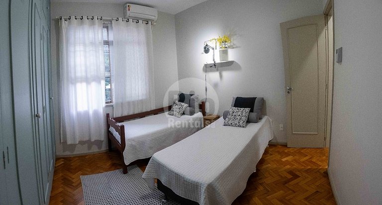 Lindo apartamento no coração de Copacabana