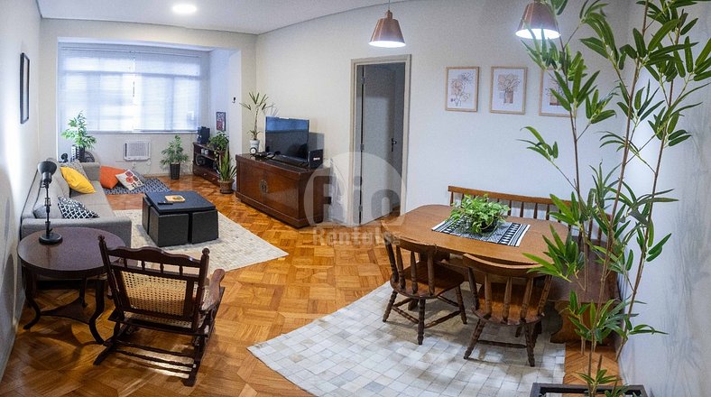 Lindo apartamento no coração de Copacabana