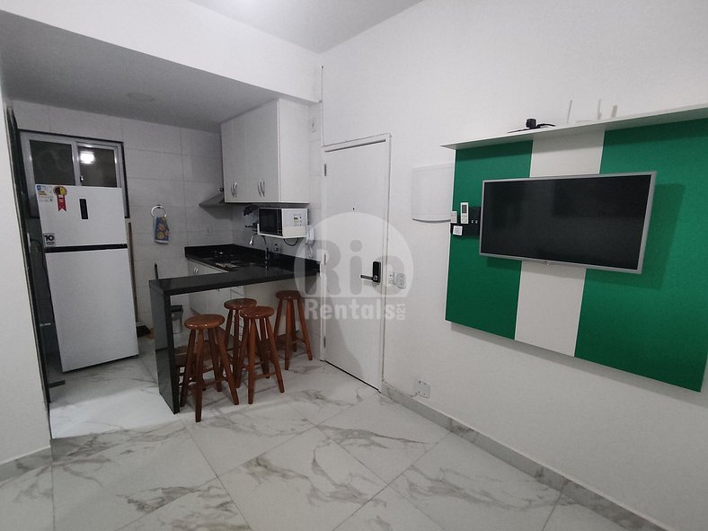 Rio Rentals 021- C003 Apartamento a uma quadra da praia de C