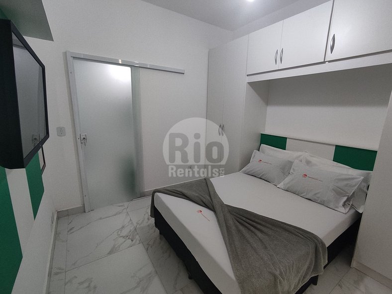 Rio Rentals 021- C003 Apartamento a uma quadra da praia de C