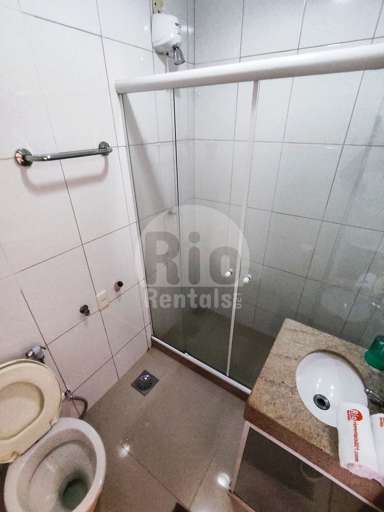 Rio Rentals 021 - C013 Studio Aconchegante e silencioso em C