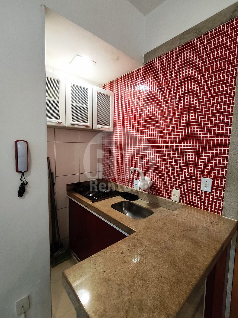 Rio Rentals 021 - C013 Studio Aconchegante e silencioso em C