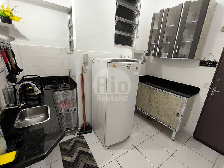 Rio Rentals 021 - C033 Apartamento em Copacabana Com Vista p